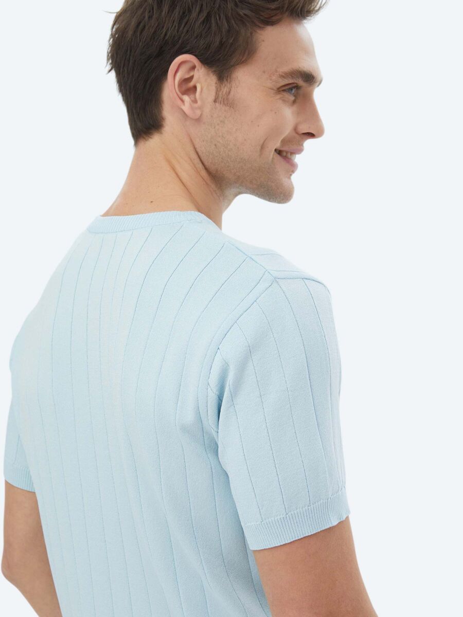 Light Blue Knitwear - 7