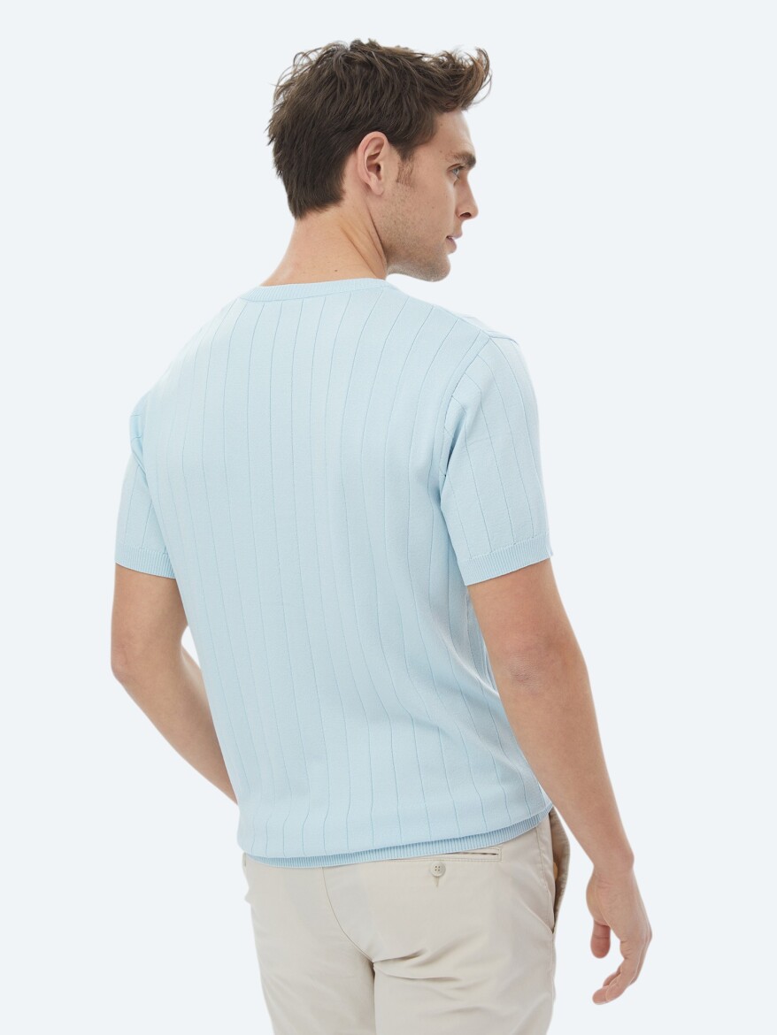Light Blue Knitwear - 8