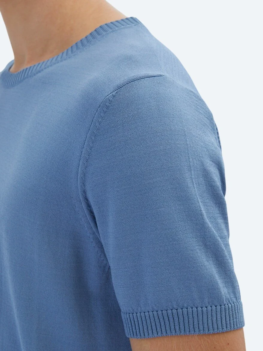 Light Blue Knitwear 