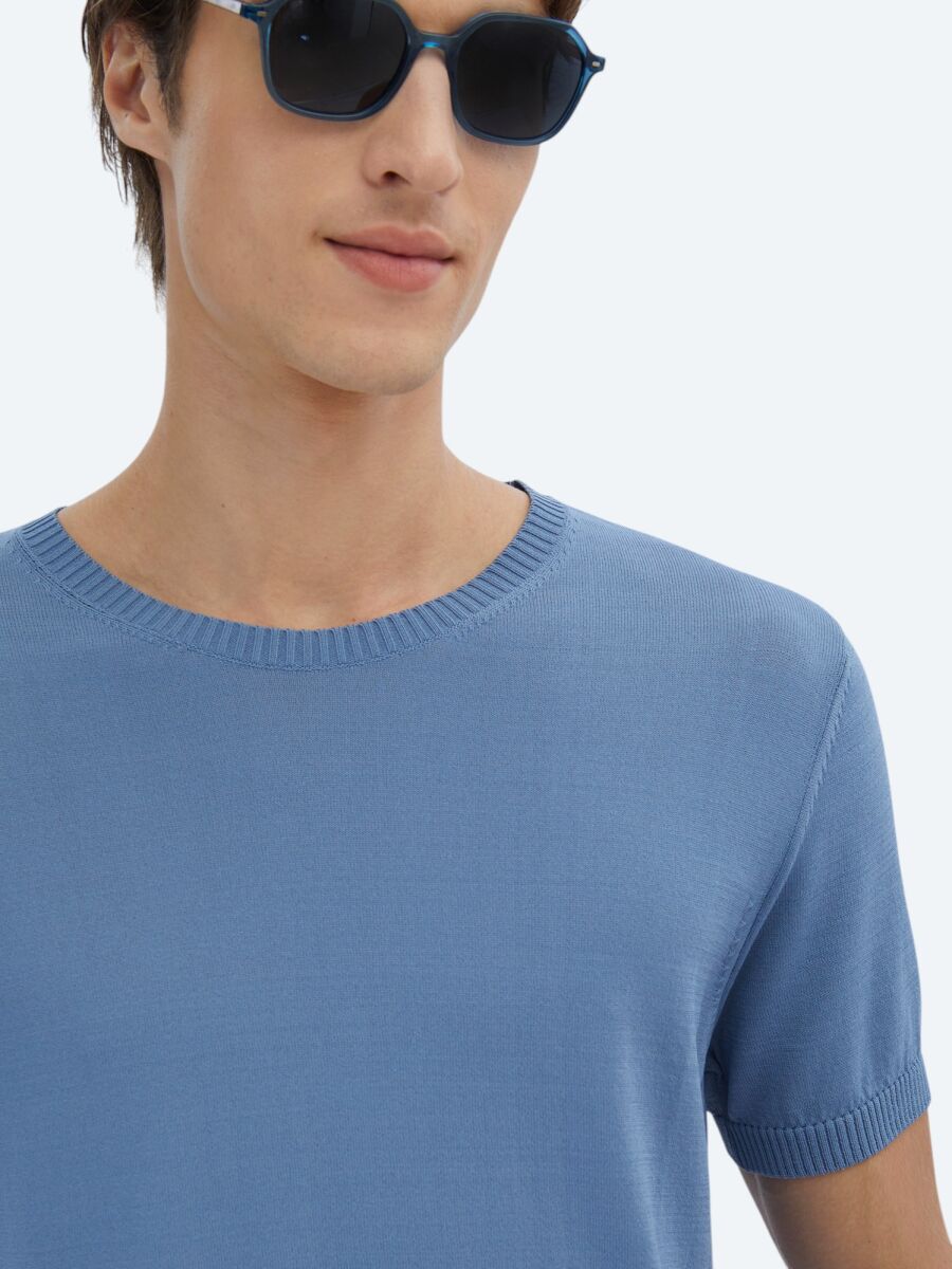 Light Blue Knitwear - 2