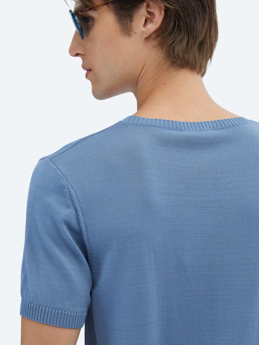 Light Blue Knitwear - 5