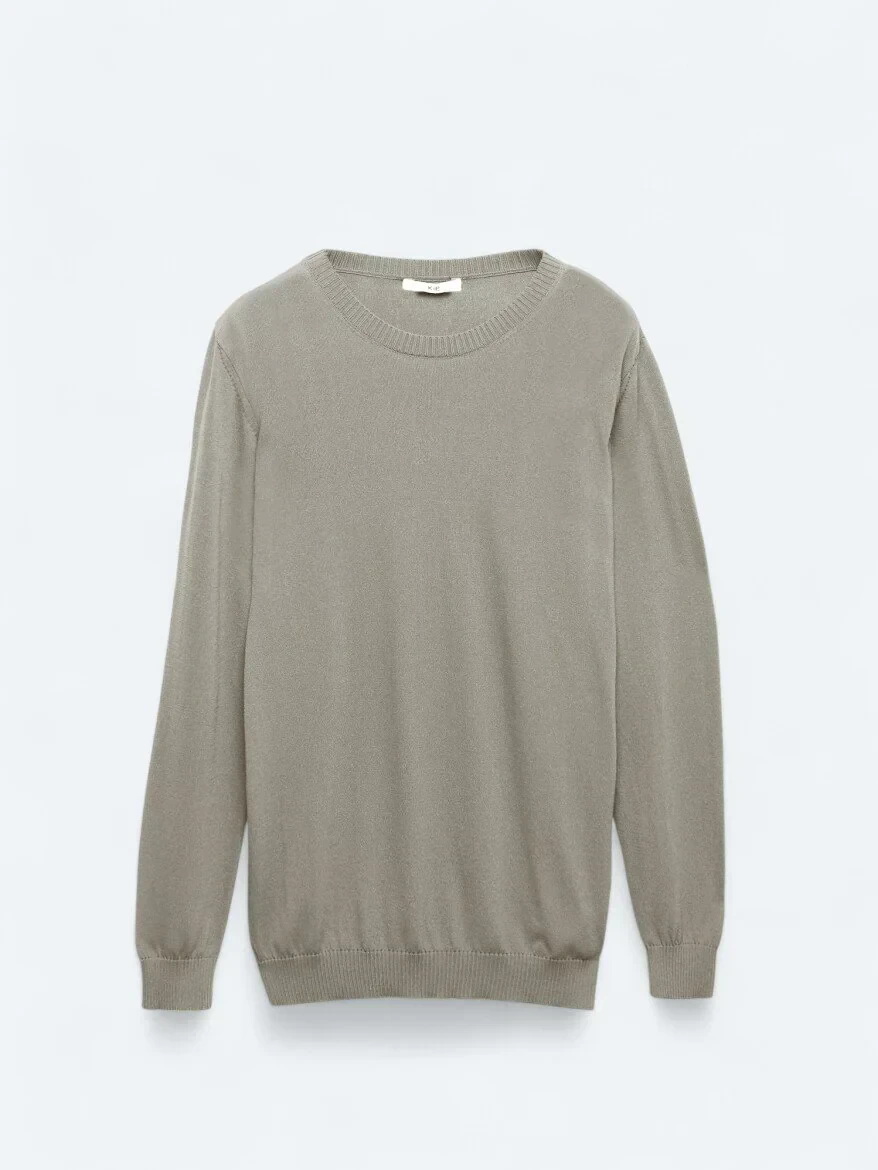 Light Mink Knitwear Sweatshirt - 7