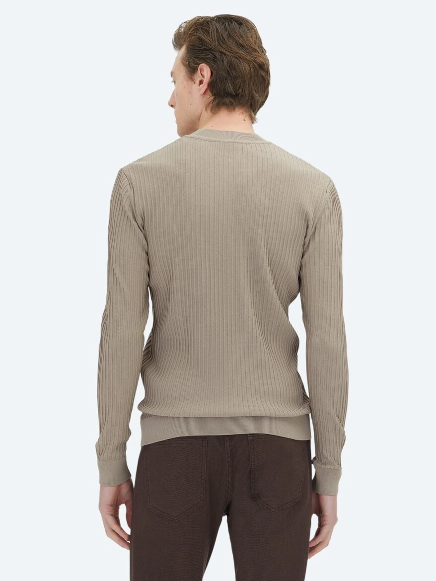 Light Mink Knitwear Sweatshirt - 6