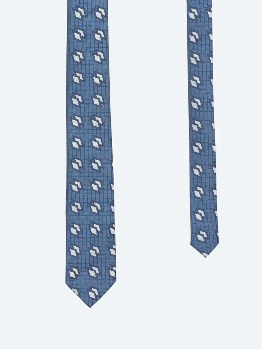 Light Navy Blue Tie - 1