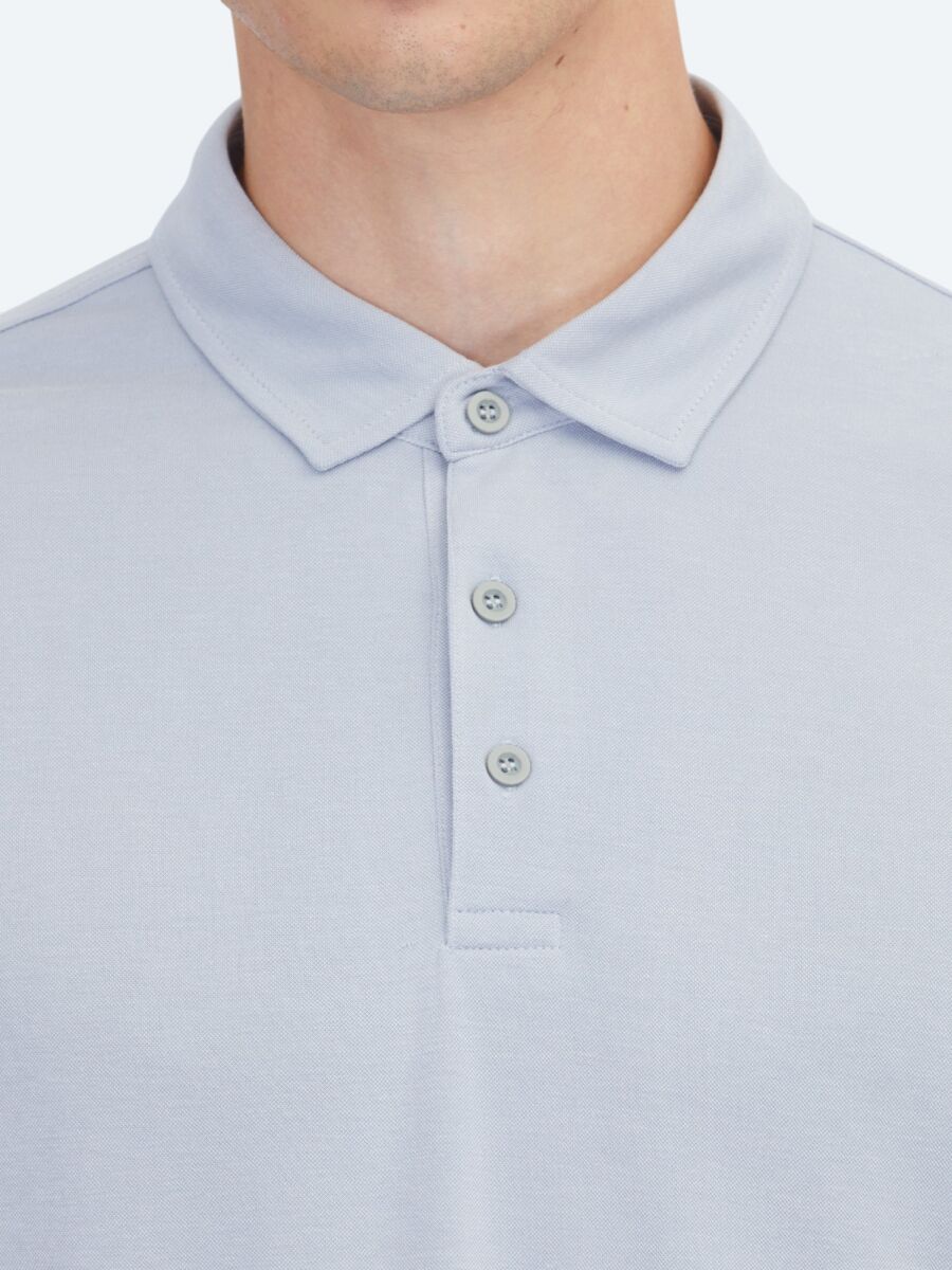 Lila Düz T-Shirt - 4