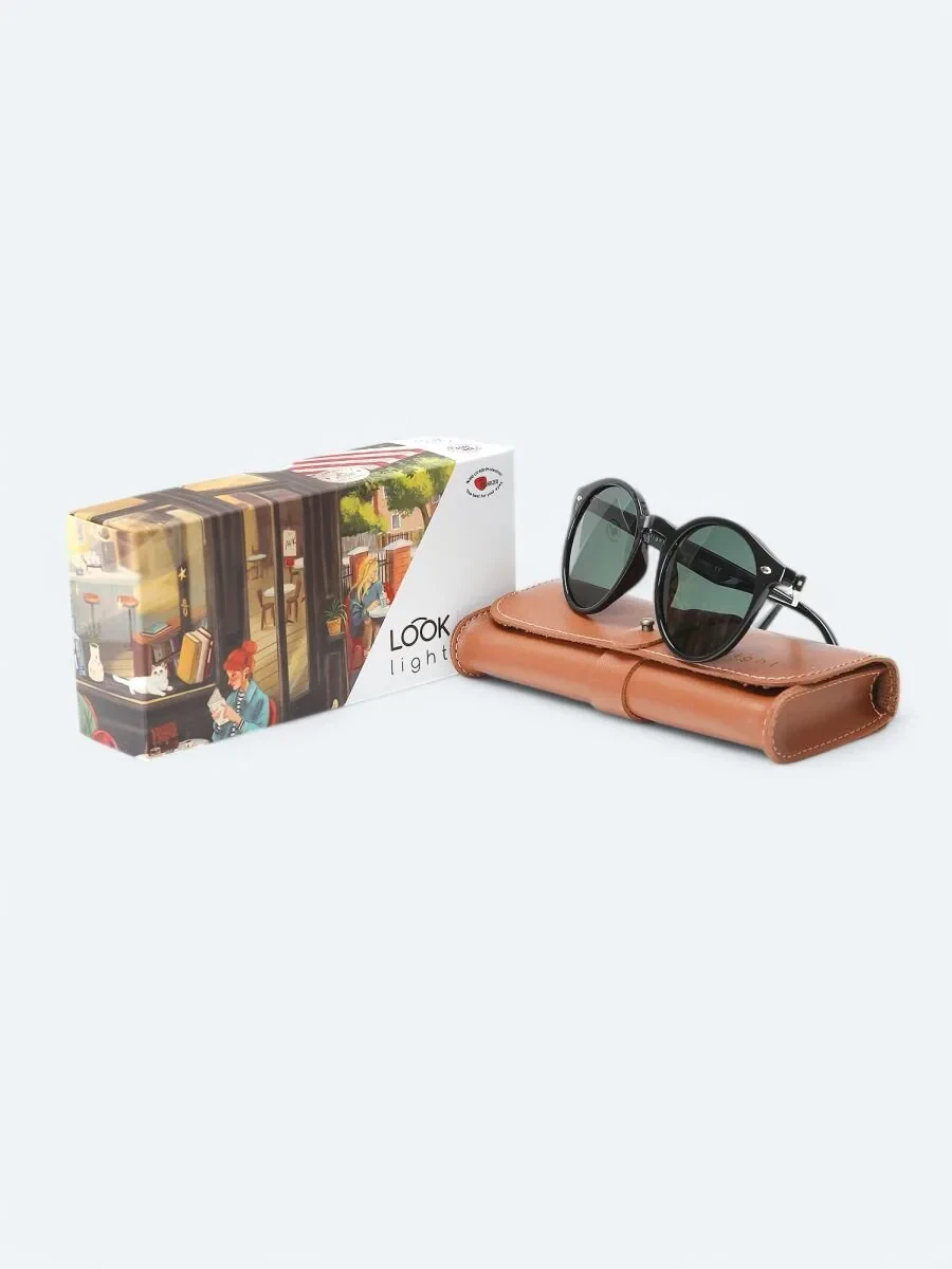 LOOKLight Black Glasses - 5