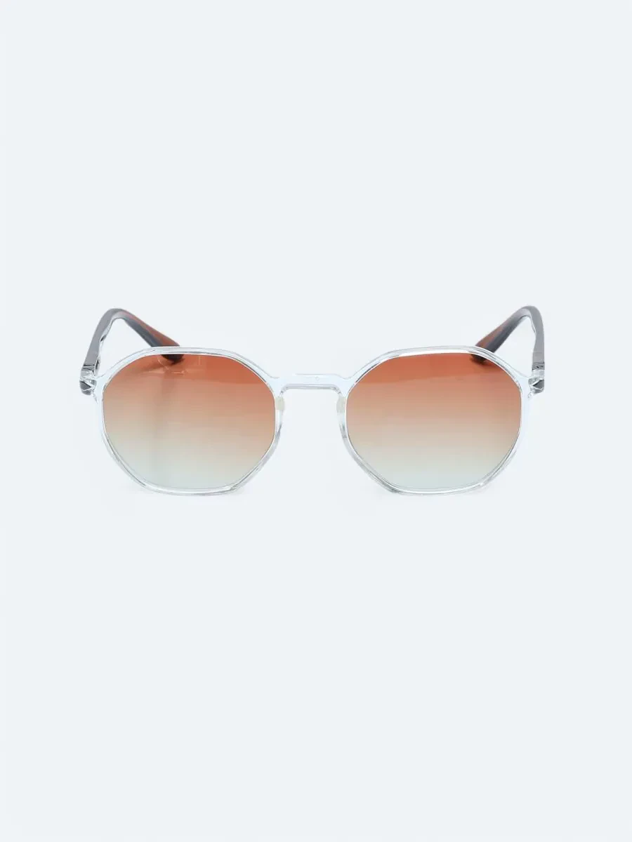 LOOKLight Brown Glasses - 3