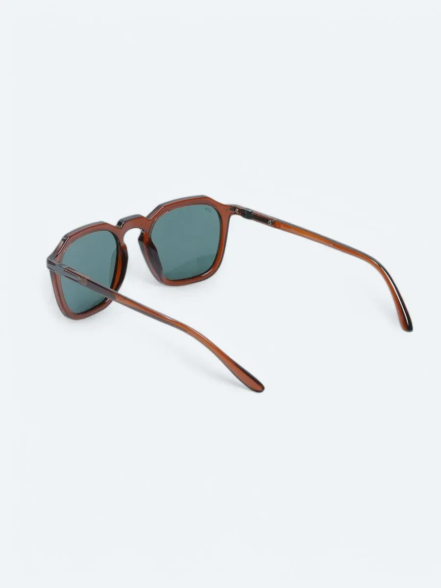 LOOKLight Brown Glasses - 2