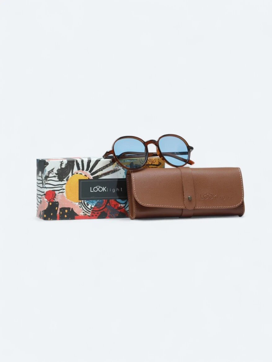 LOOKLight Brown Glasses 
