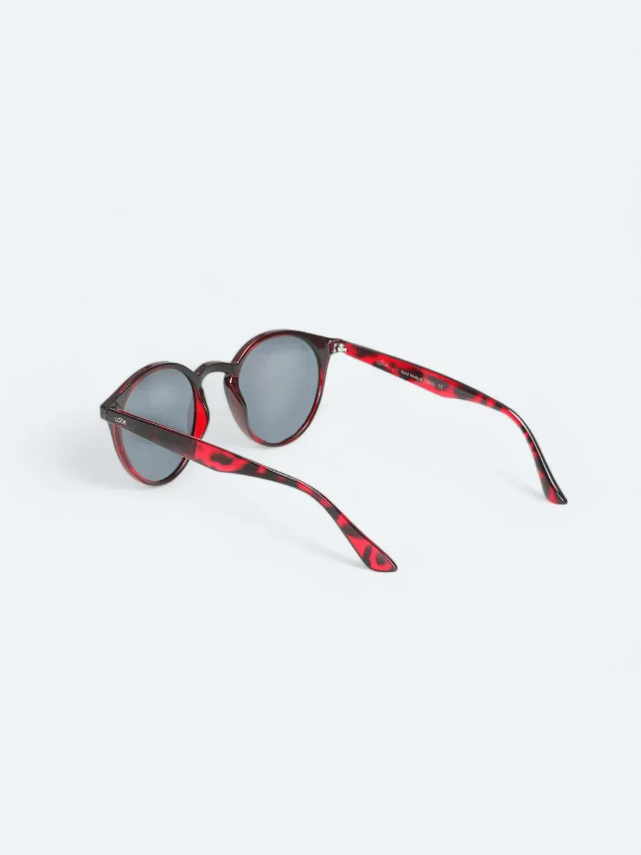 LOOKLight Dark Red Glasses - 2