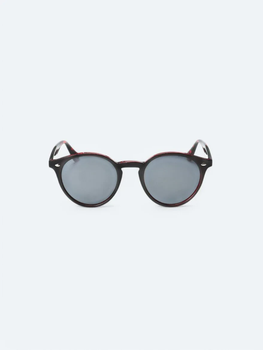 LOOKLight Dark Red Glasses - 3