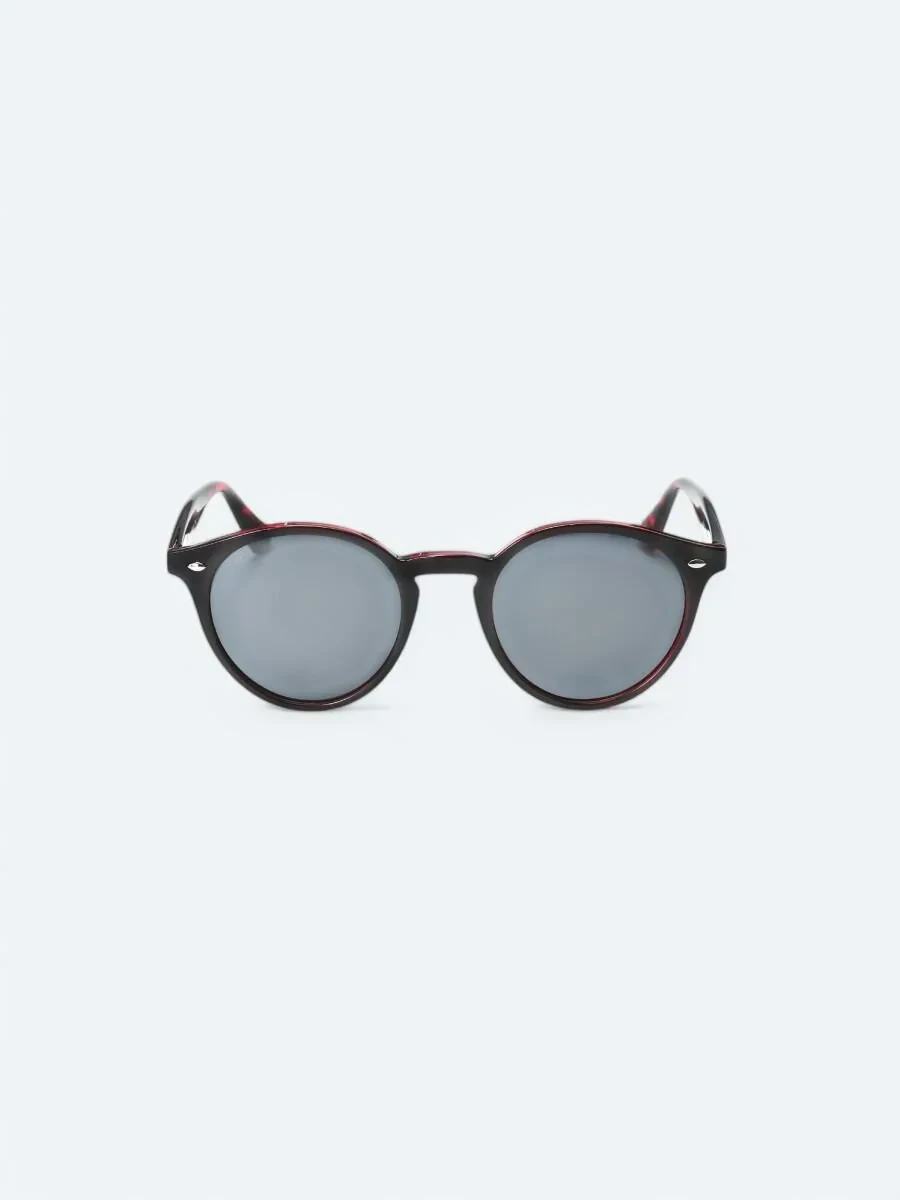 LOOKLight Dark Red Glasses - 3