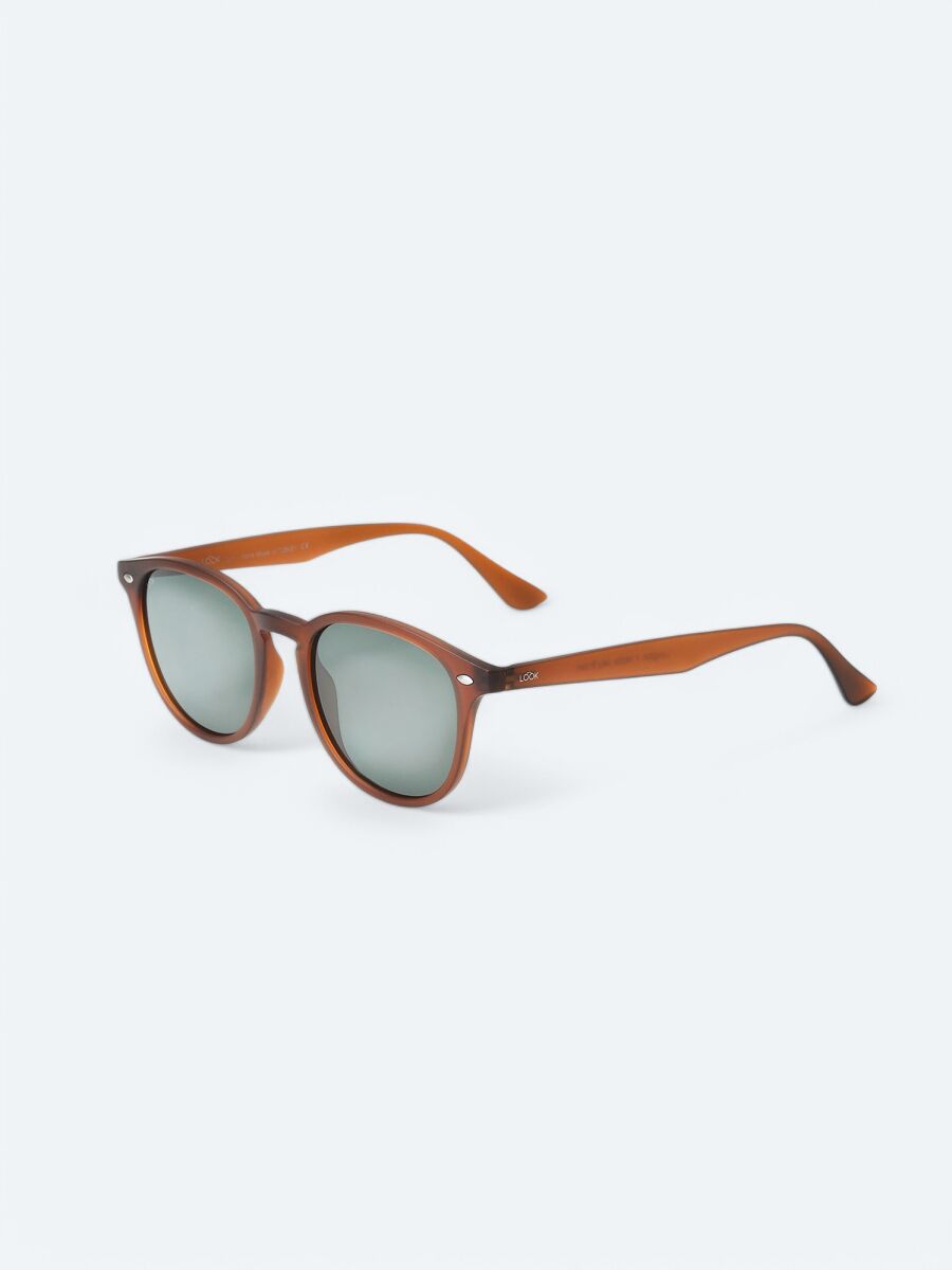 LOOKLight Light Brown Glasses - 1