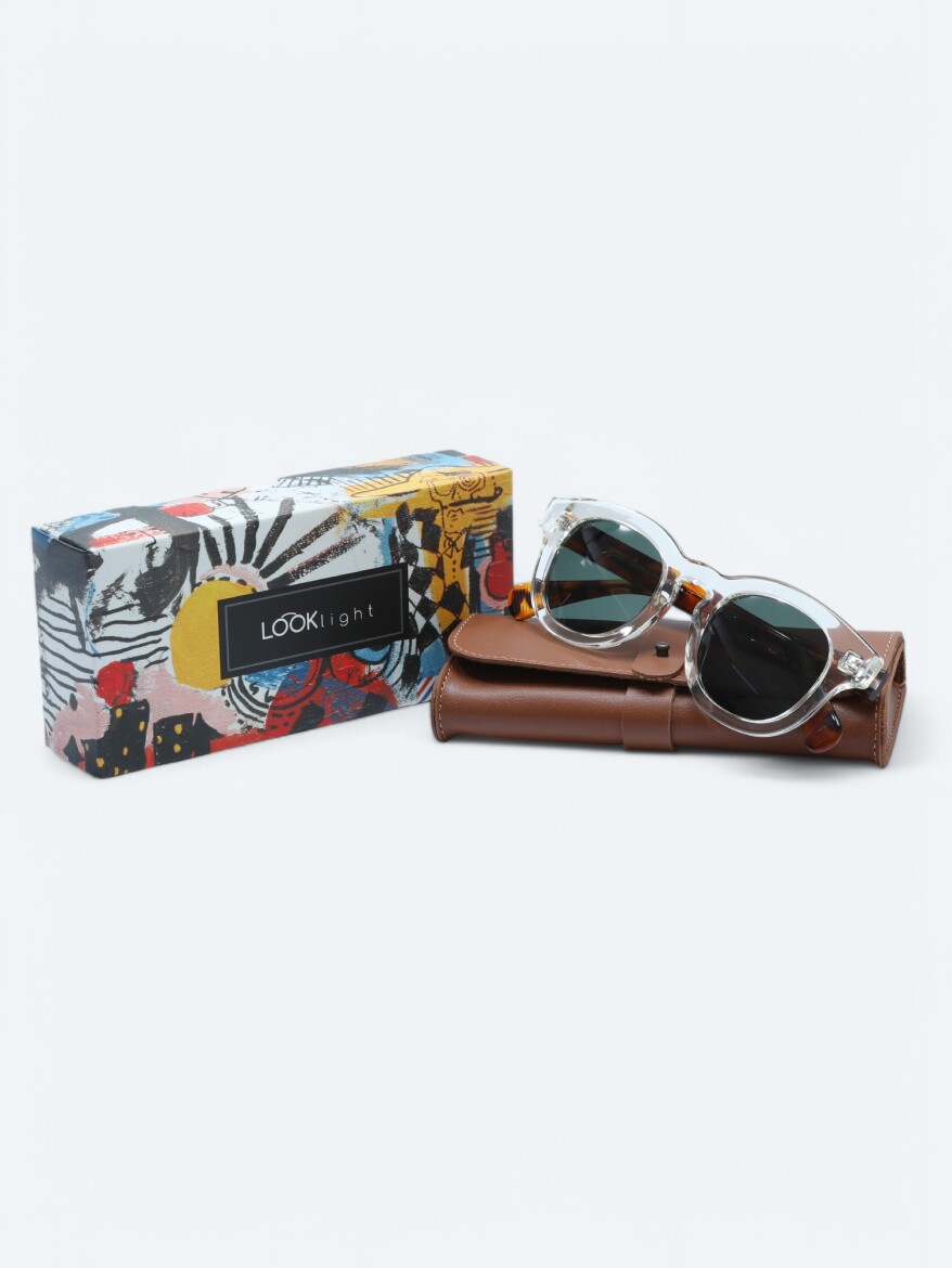 LOOKLight Light Grey Glasses - 4