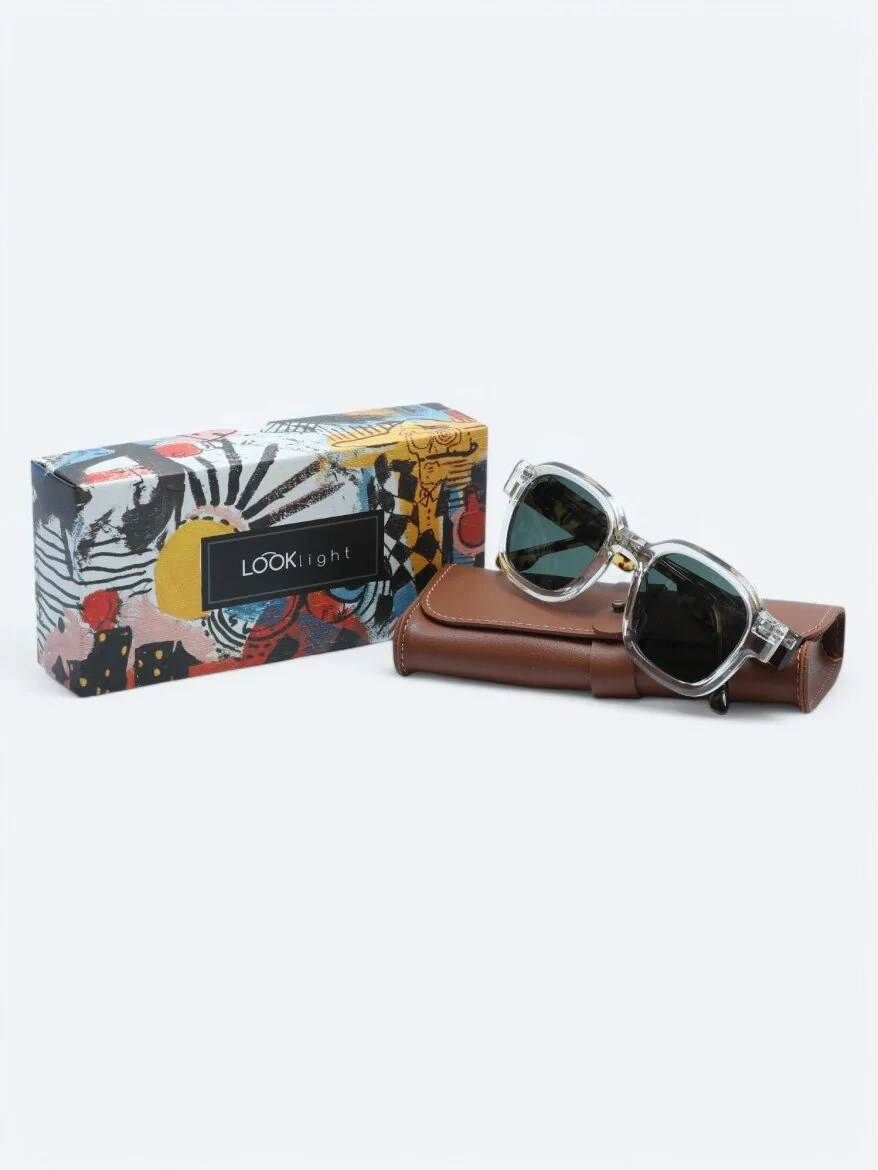 LOOKLight Light Grey Glasses 