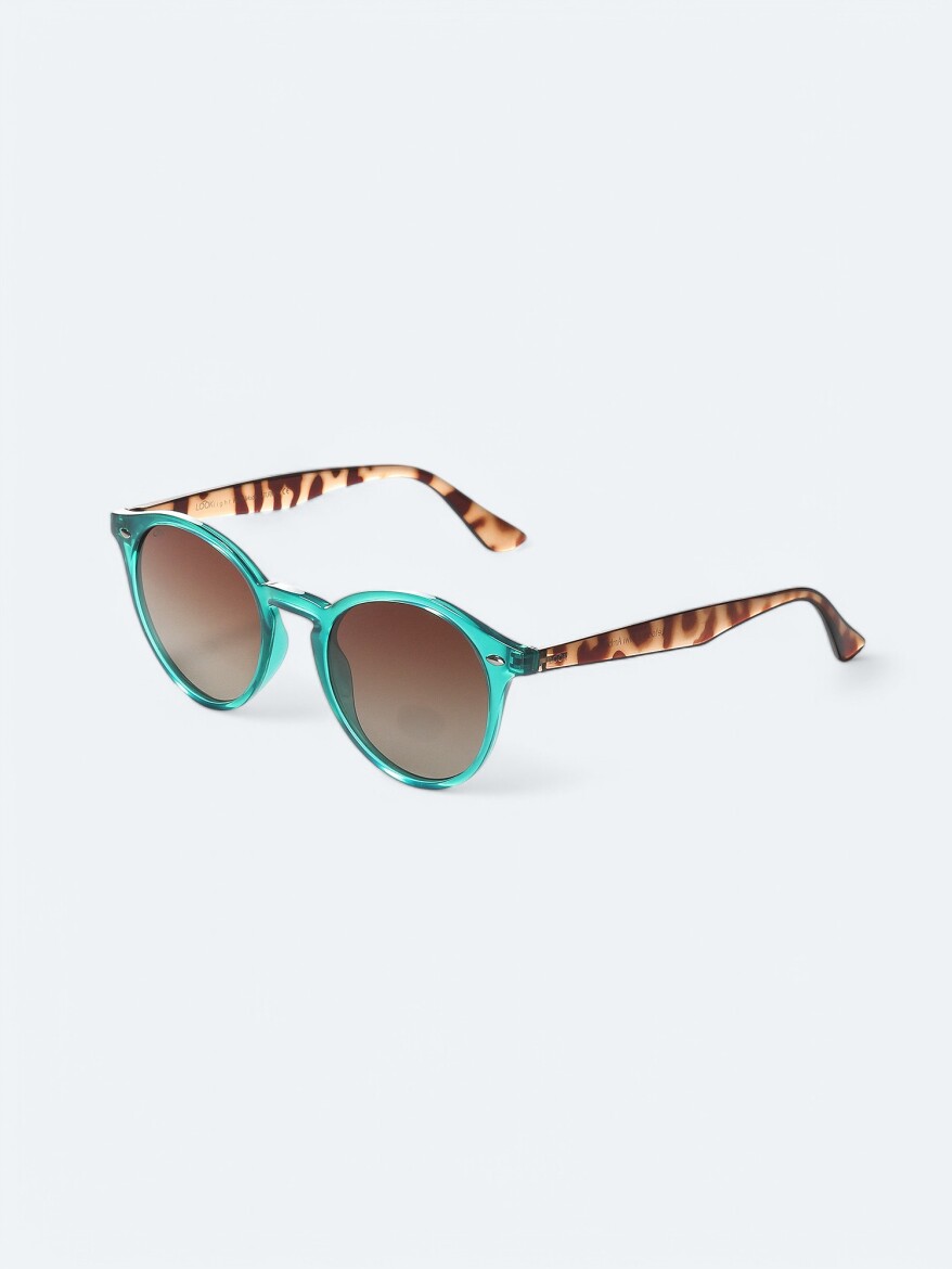 LOOKLight Reseda Green Glasses - 1