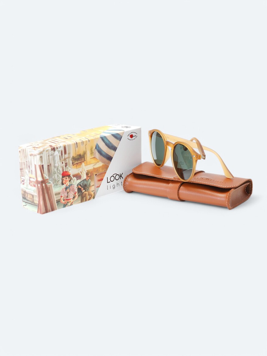 LOOKLight Saffron Glasses - 4