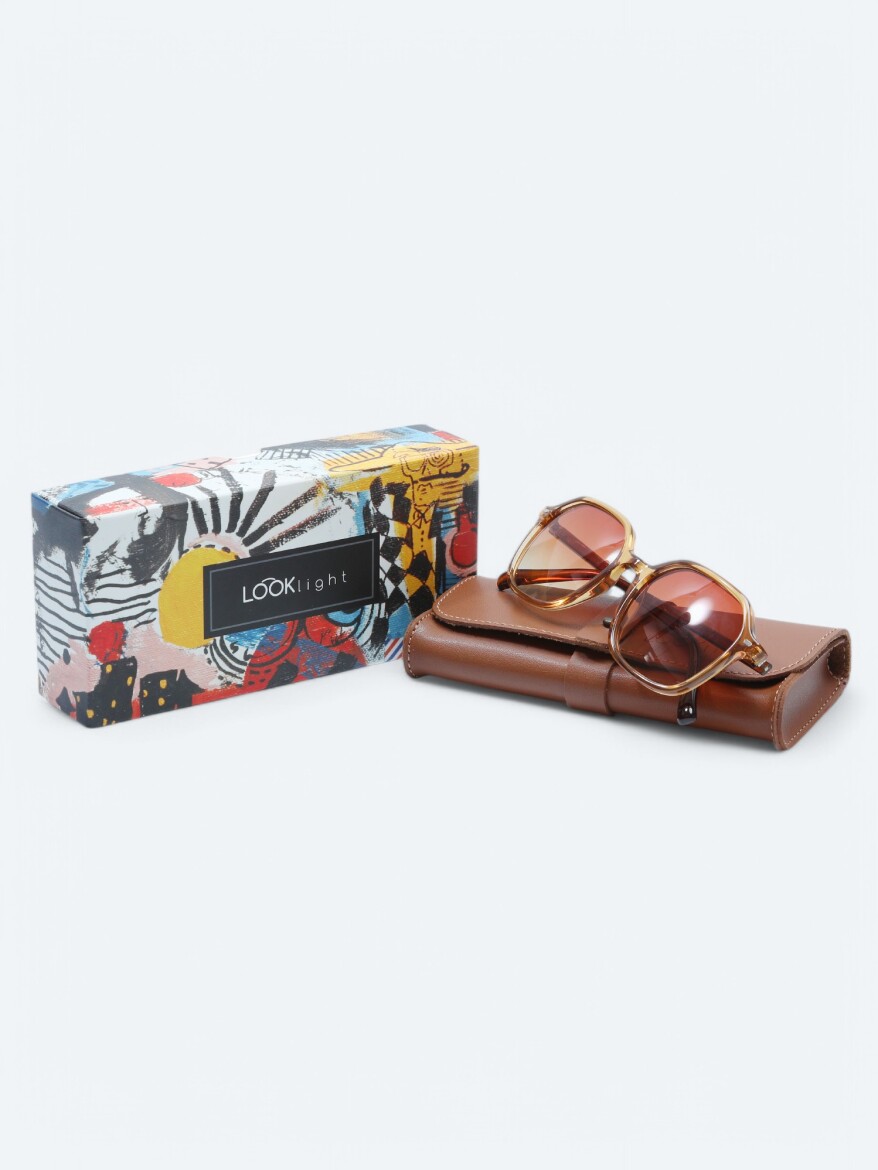 LOOKLight Saffron Glasses - 4