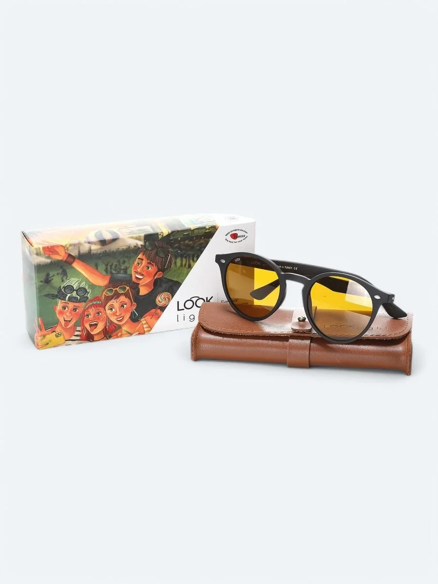 LOOKLight Yellow Glasses - 4