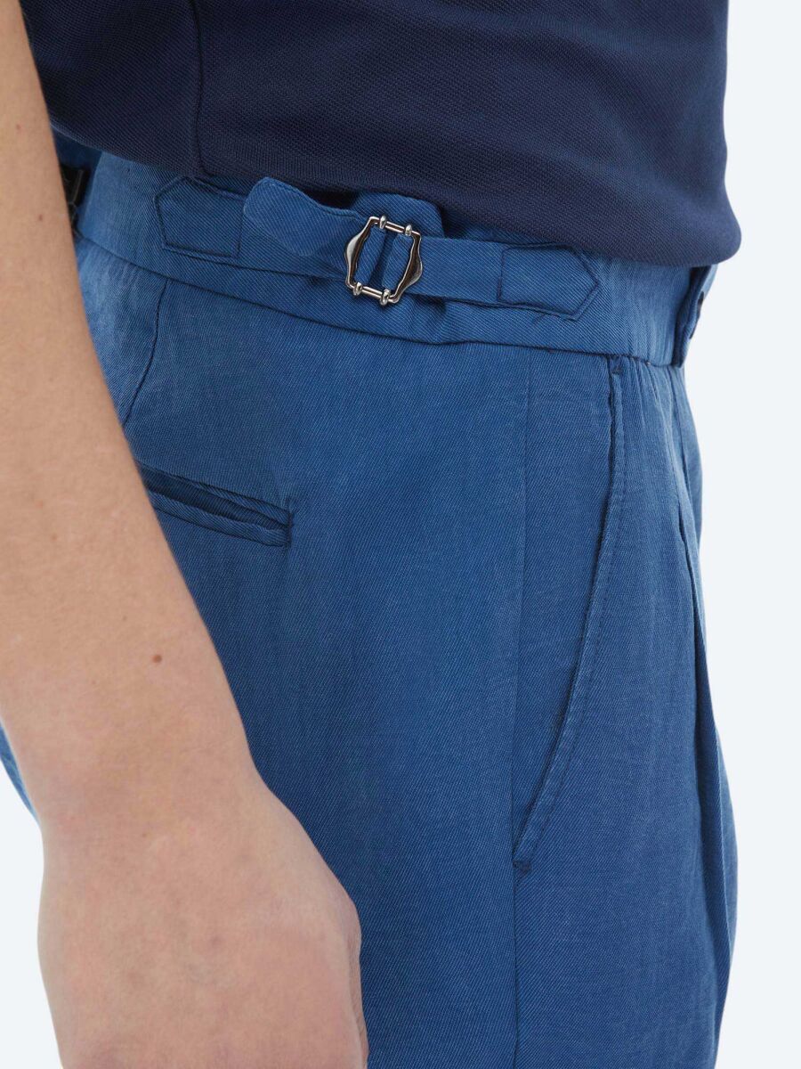 Mavi Dokuma Carrot Fit Casual Bermuda - 4