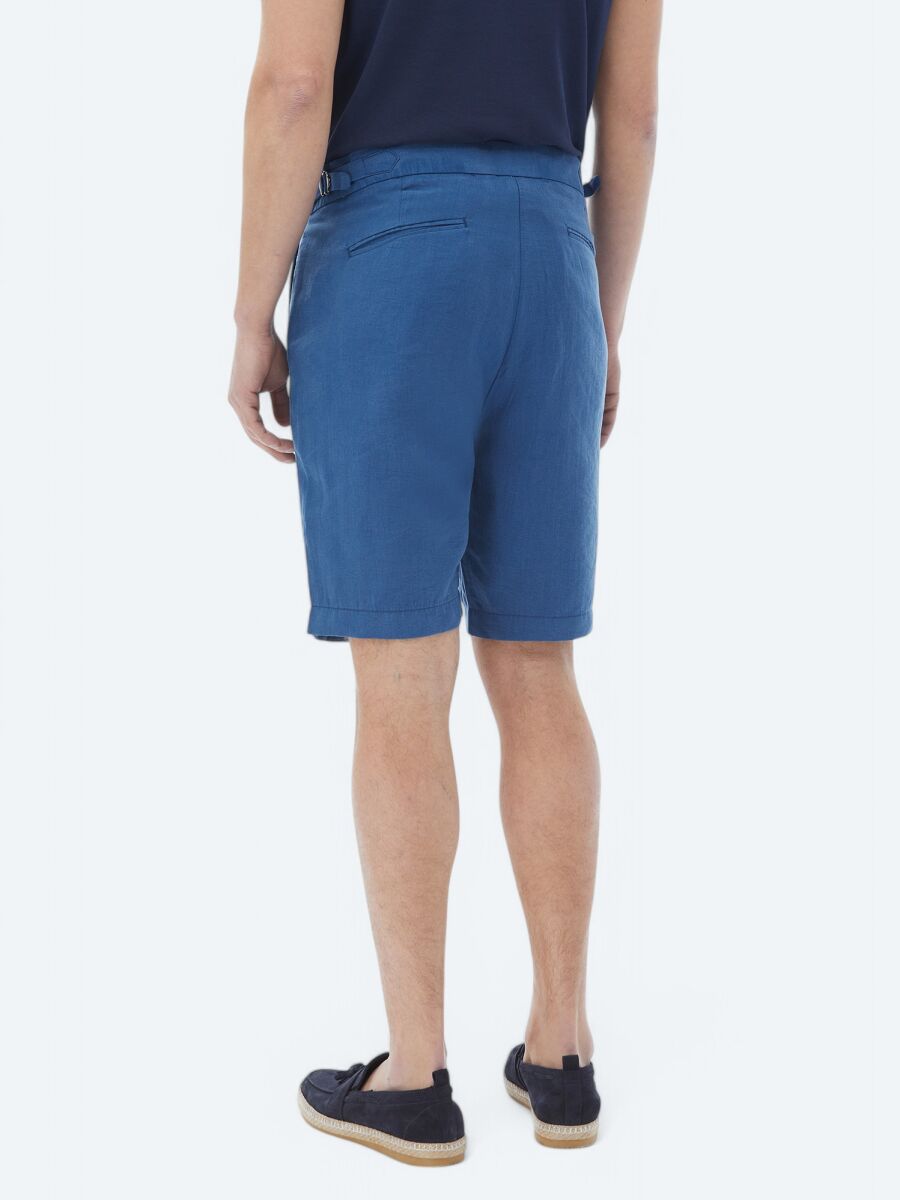 Mavi Dokuma Carrot Fit Casual Bermuda - 6