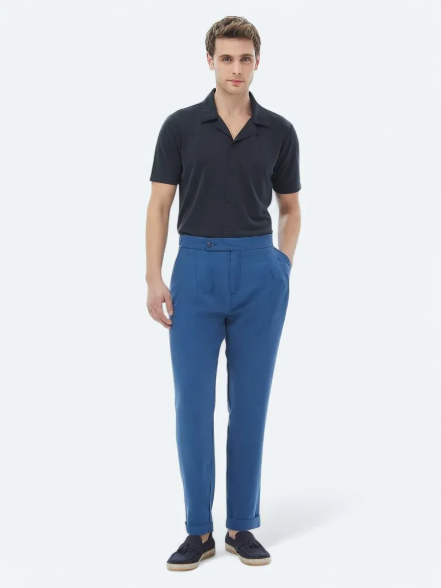 Mavi Dokuma Carrot Fit Casual Pantolon - 1