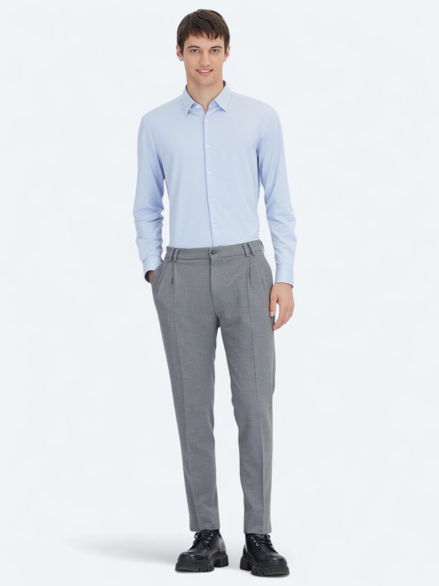 Mavi Regular Fit Spor Pamuk Karışımlı Gömlek - 2