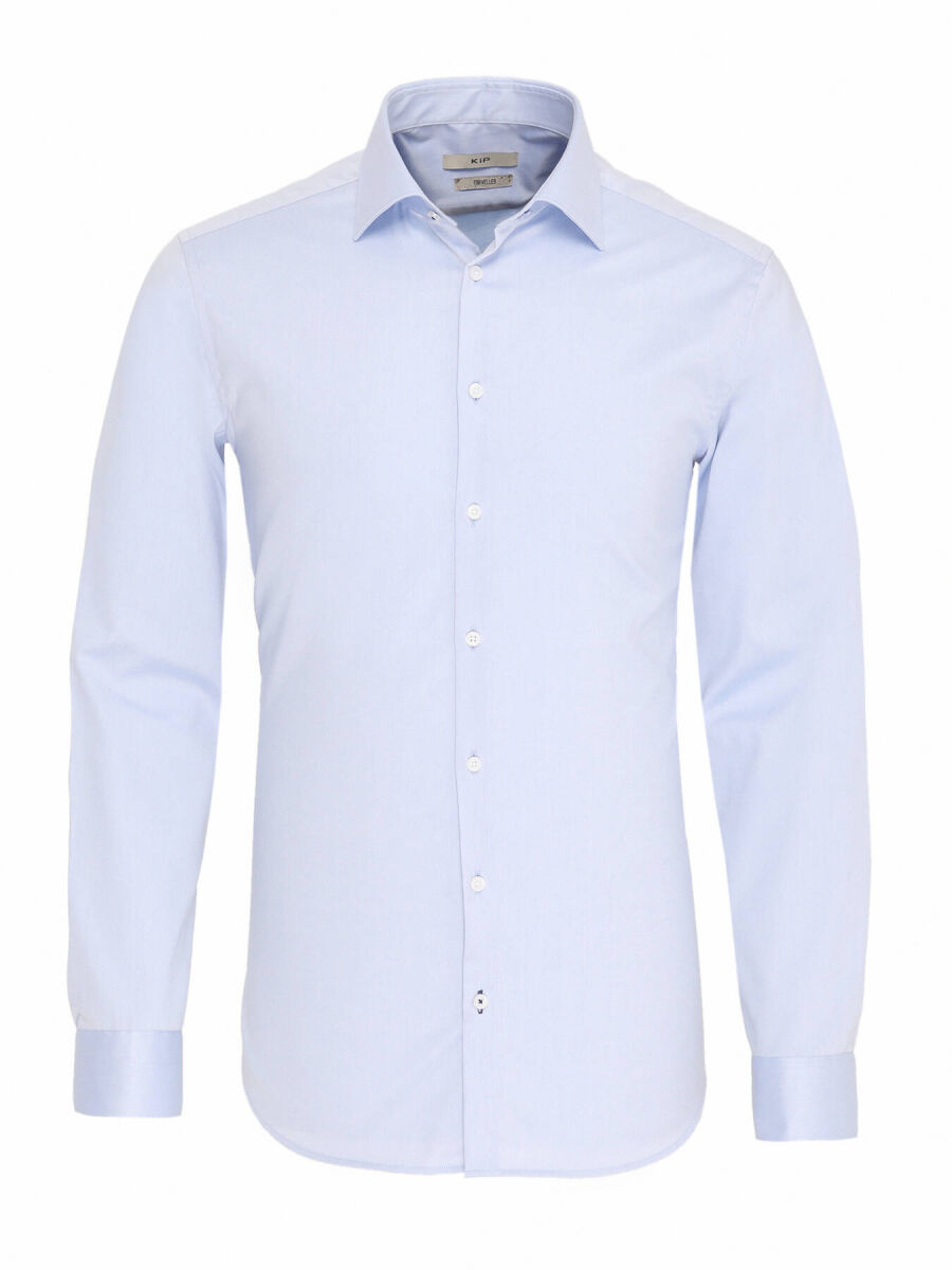 Mavi Slim Fit Uzun Dokuma Klasik %100 Pamuk Gömlek - 6