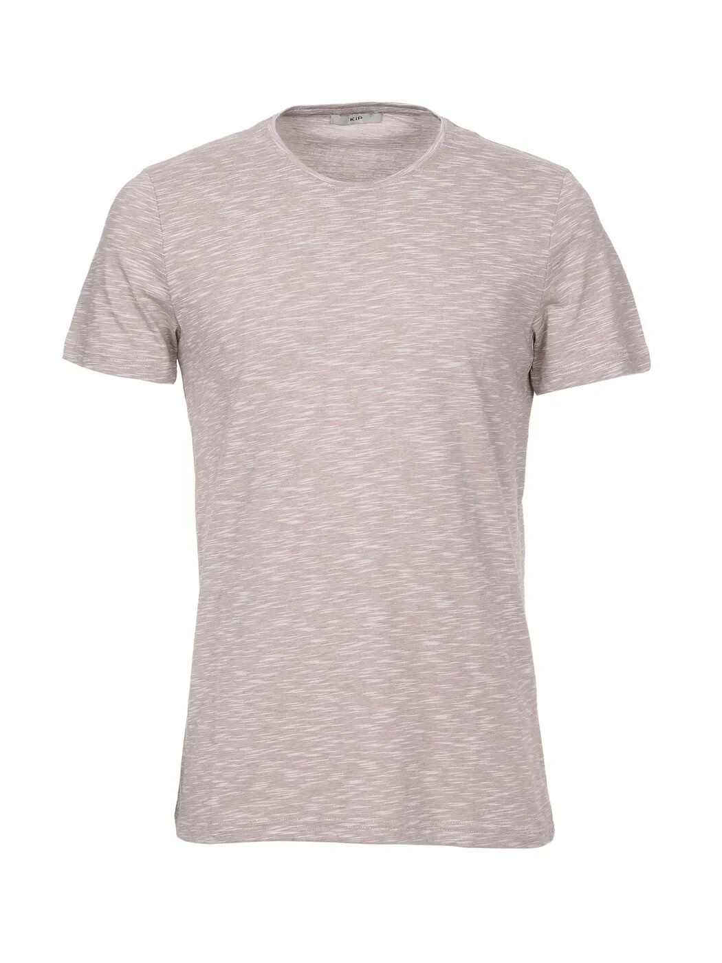 Mink Crew Neck Cotton Blended T-Shirt - 6