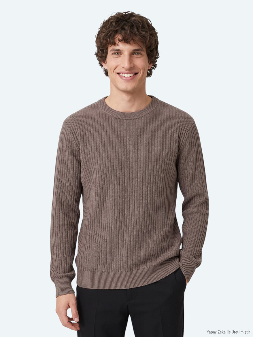 Mink Knitwear Sweatshirt - KİP
