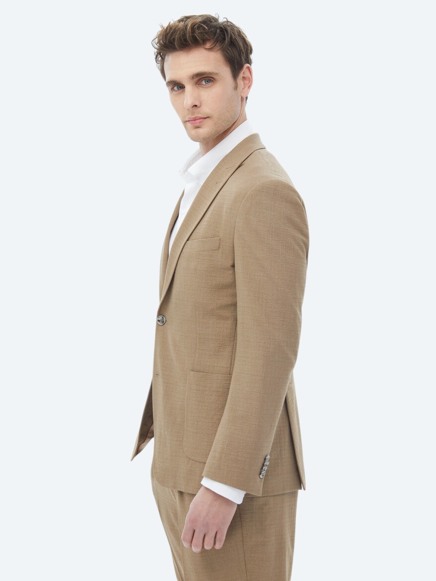 Mink Micro Modern Fit Suit - 6