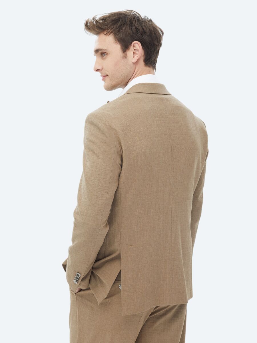 Mink Micro Modern Fit Suit - 12