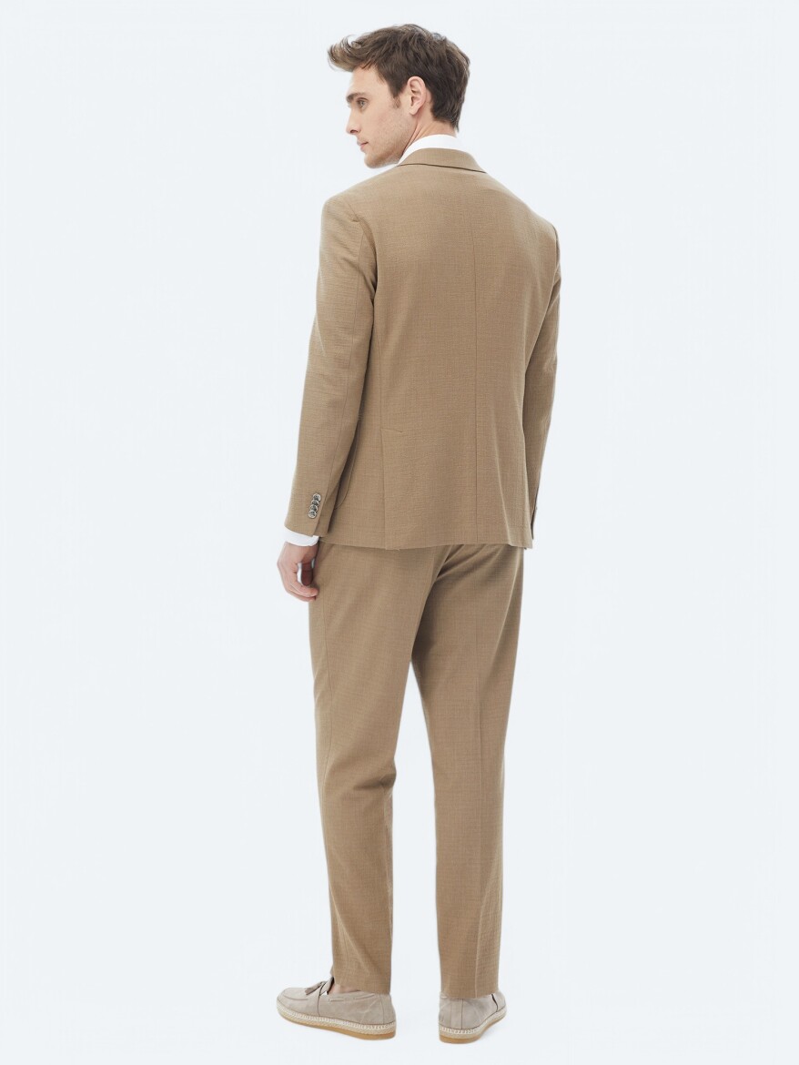 Mink Micro Modern Fit Suit - 13