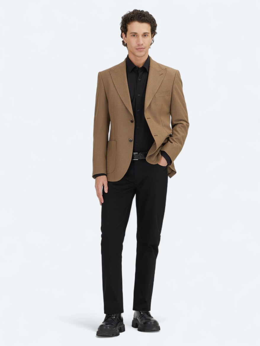 Mink Patterned Jacket - KİP