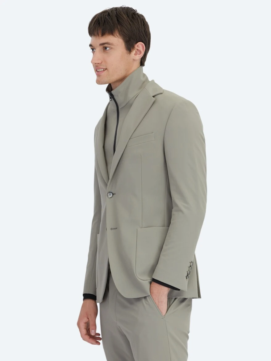 Mink Plain Suit - 3
