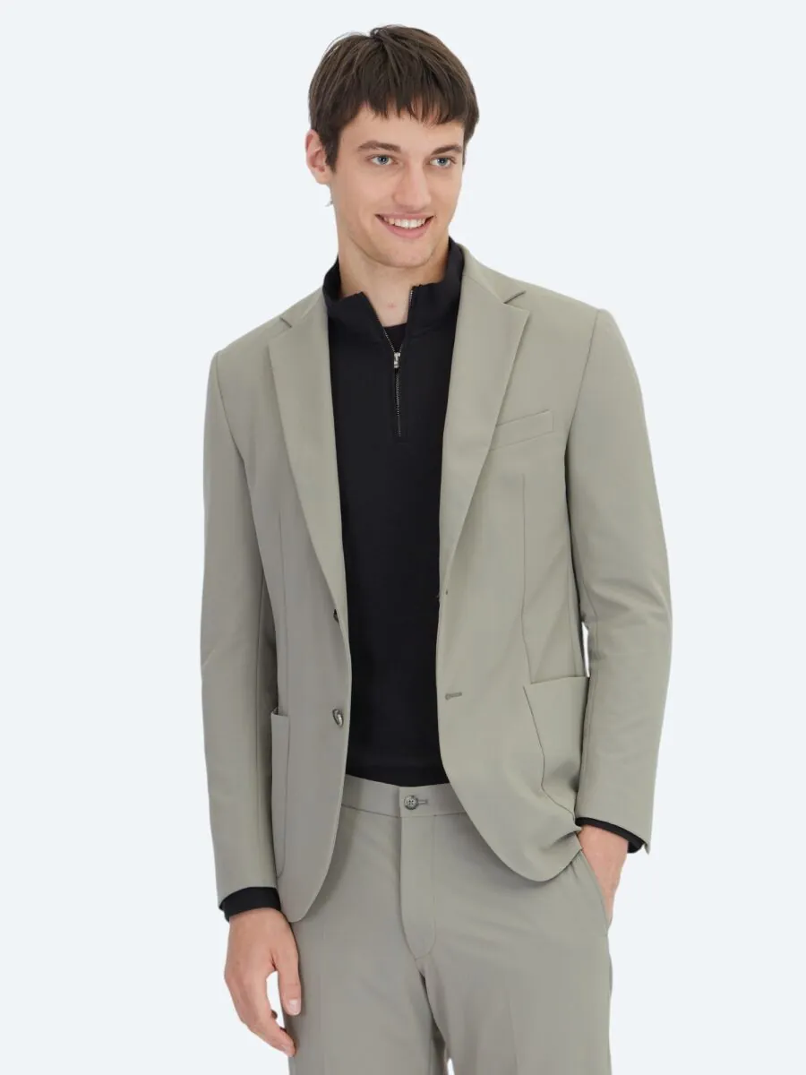 Mink Plain Suit - 6