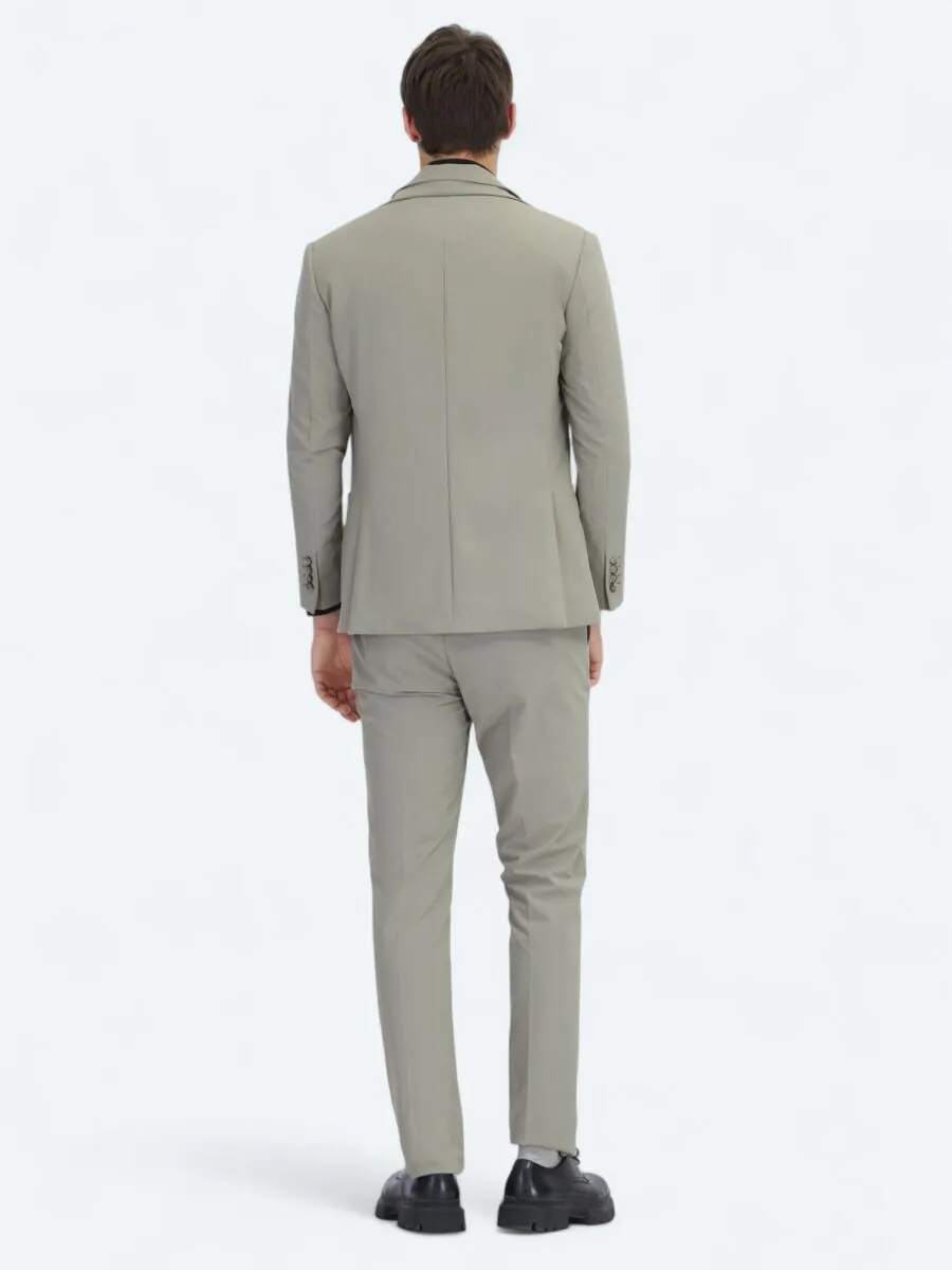 Mink Plain Suit - 8