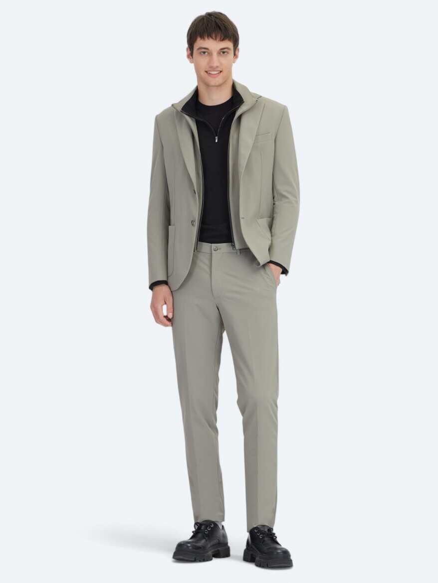 Mink Plain Suit - KİP
