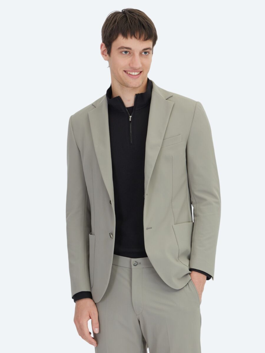 Mink Plain Suit - 6