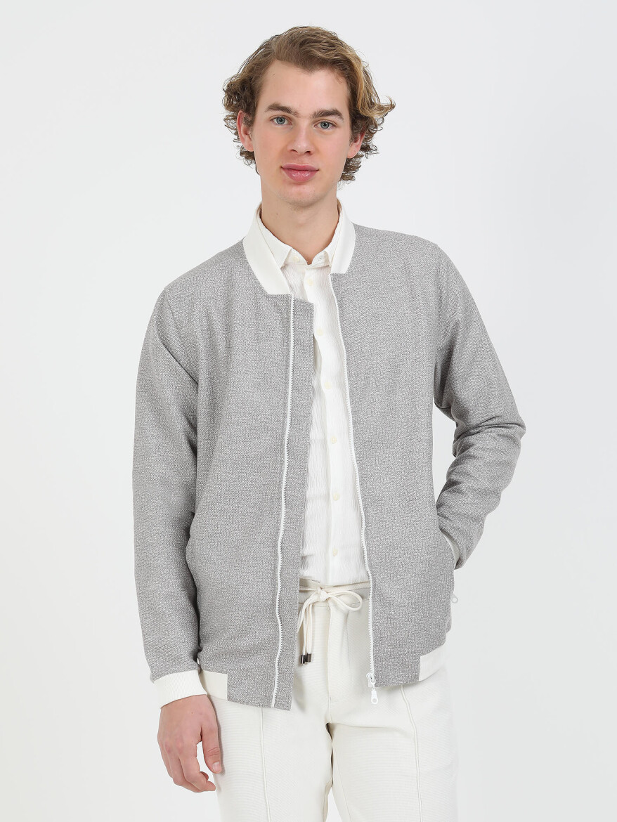 Mink Regular Fit Casual Knitting Coat - 1