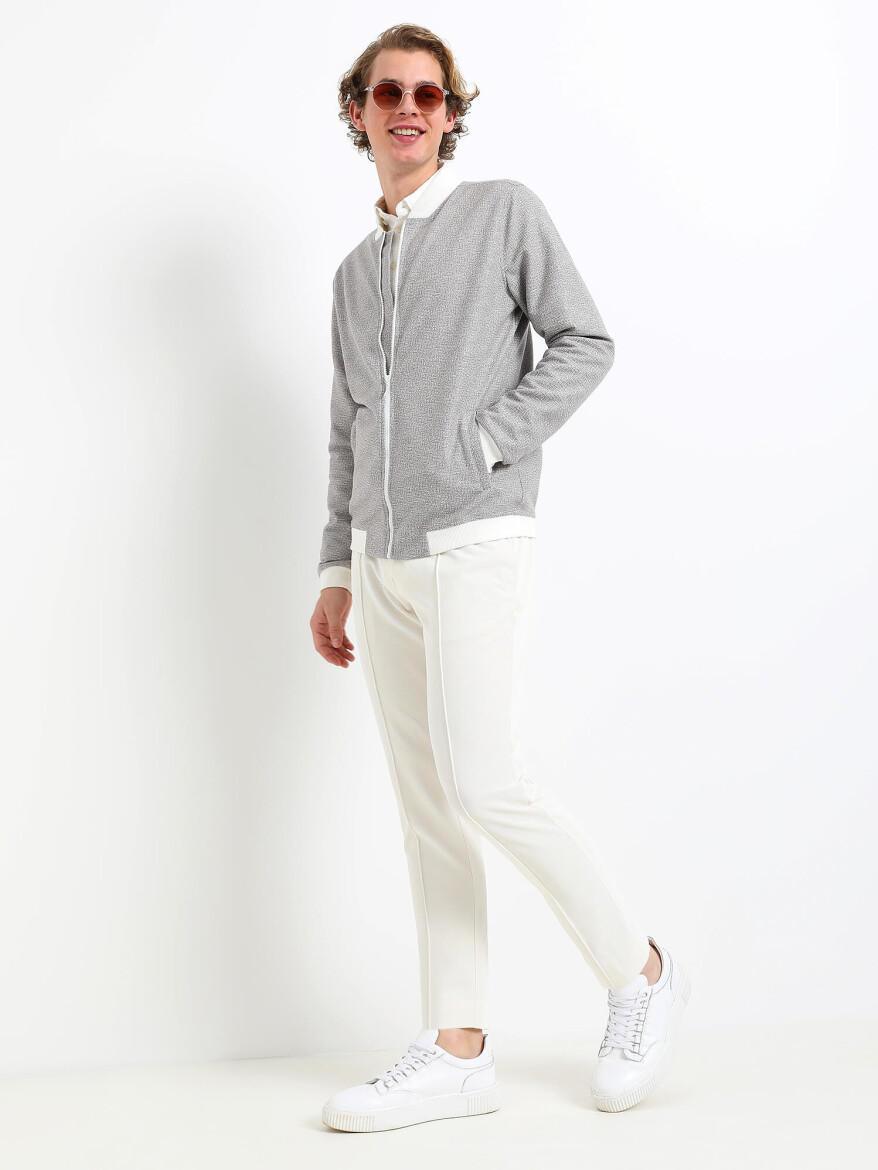 Mink Regular Fit Casual Knitting Coat - 3