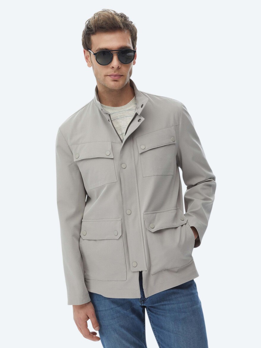 Mink Regular Fit Lightweight Jacket - 1
