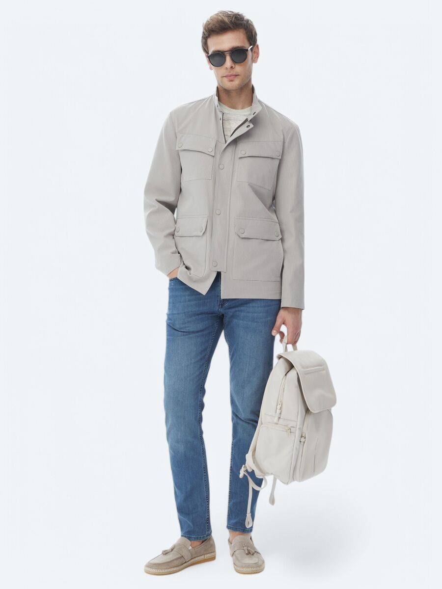 Mink Regular Fit Lightweight Jacket - 2