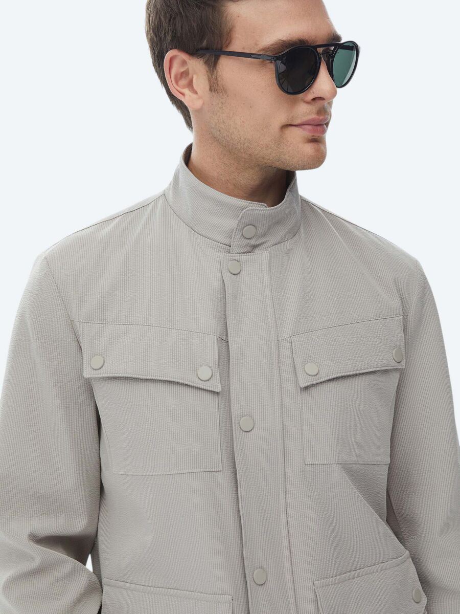 Mink Regular Fit Lightweight Jacket - 4