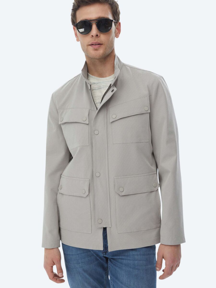 Mink Regular Fit Lightweight Jacket - 5