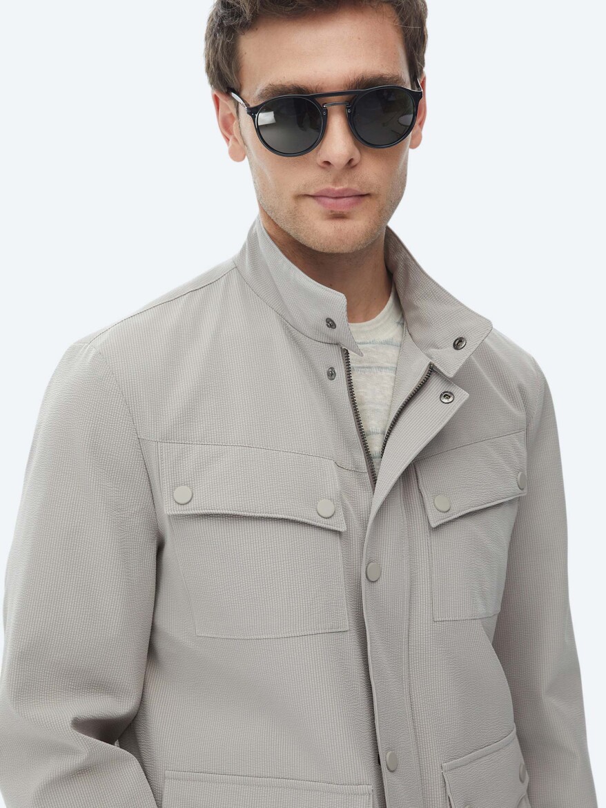 Mink Regular Fit Lightweight Jacket - 7