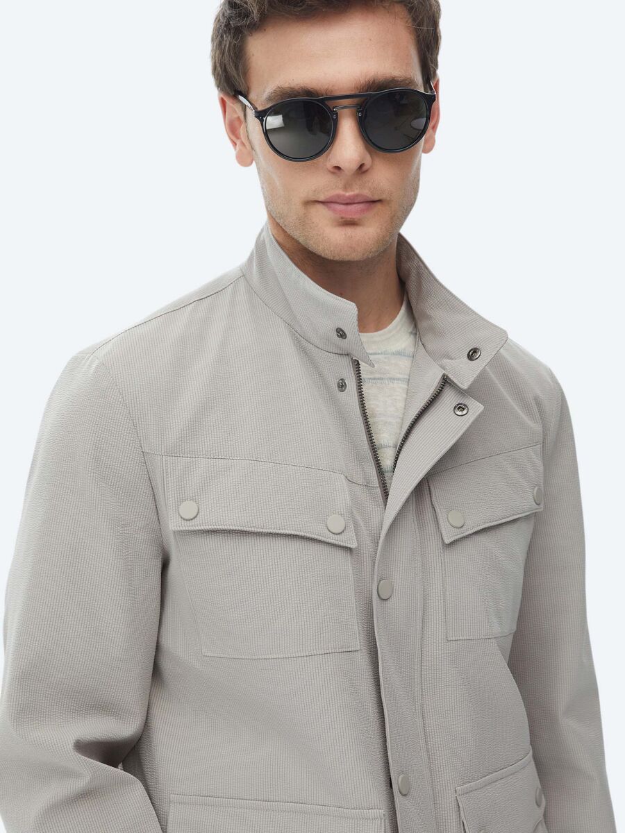 Mink Regular Fit Lightweight Jacket - 7