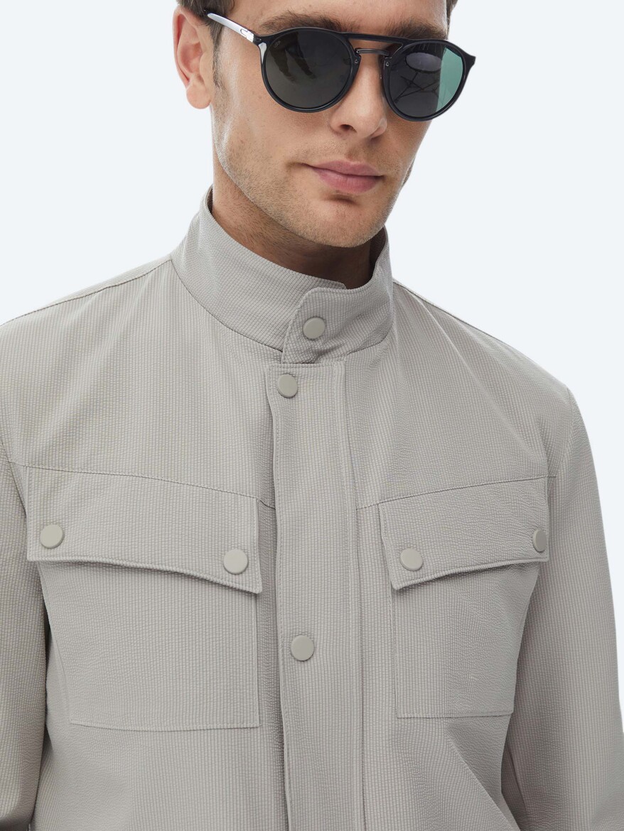 Mink Regular Fit Lightweight Jacket - 10