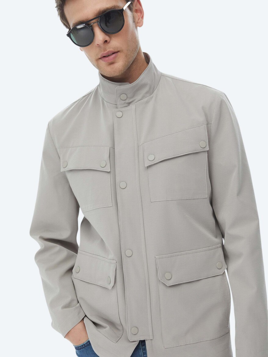 Mink Regular Fit Lightweight Jacket - 11