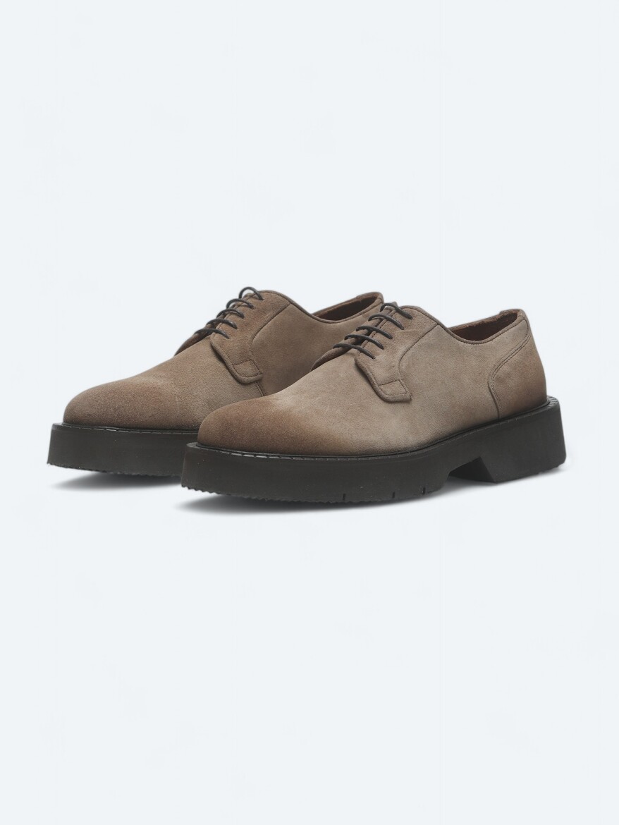 Mink Suede Smart Casual Shoes - 2